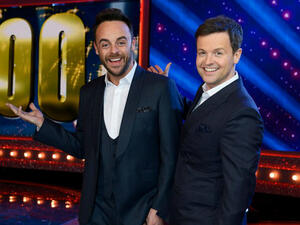 Support: Ant McPartlin reportedly gave Declan Donnelly his blessing to host the final two episodes of Saturday Night Takeaway, as the embattled presenter heads to rehab hours after he was charged for drink-driving (Source: ITV - REX - Shutterstock)