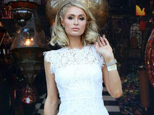 Paris - who has been friends with Khloe and her famous family for years - couldn't be happier for her pal. (Source: Chelsea Lauren - WWD - REX - Shutterstock)