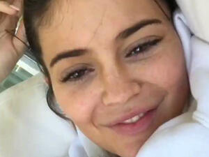 Mom duty: Her fans were unimpressed when she left baby Stormi at home to live it up at Coachella but a week post Palm Springs and Kylie Jenner is busy bonding with her baby (Source: Kylie Jenner - Instagram)