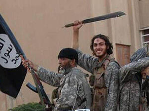 ISIS fighters fled from Raqqa across Syria and Turkey (AFP)