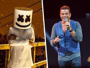 عمرو دياب، منسّق الاسطوانات العالمي "مارشميلو"