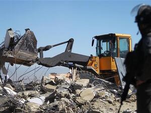 There was no official comment from the Israeli army on the demolition (AFP/File)