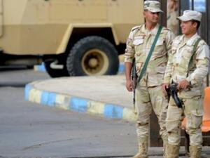 Egyptian soldiers guard (AFP/File Photo)	