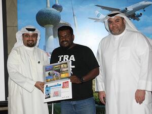 6th winner Mohammed Al Saleh