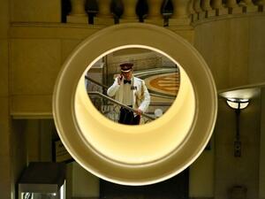 Gunning’s winning photo “Golden Eye.” (Photo courtesy of Phoenicia Hotel)

