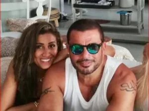 عمرو دياب ودينا الشربيني