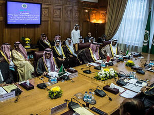 Meeting with Secretary-General of the Arab League Ahmed Abul Gheit  (AFP/File Photo)	