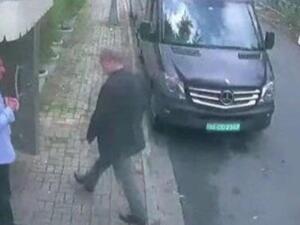 Last known image of the Saudi journalist (Twitter)