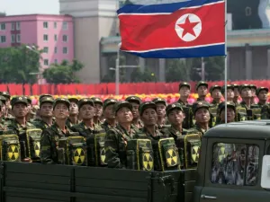 The Korea Central News Agency released an English report on the Eighth Conference of Munitions Industry held Monday in Pyongyang where officials reviewed the progress and achievements of the state's arms development.