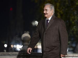 Self-proclaimed Libyan National Army (LNA) Chief of Staff, Khalifa Haftar  (AFP)