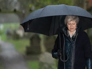 Britain's Prime Minister Theresa May (AFP)