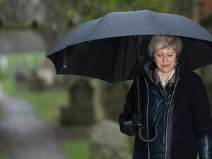 Britain's Prime Minister Theresa May (AFP)