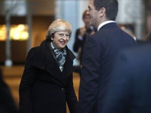 Britain's Prime Minister Theresa May (AFP)