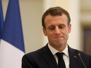 French president Emmanuel Macron (AFP)