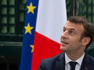 French President Emmanuel Macron (AFP)