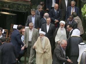 Iran’s parliament approved a tweaked draft law against funding terrorism  (Twitter)