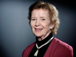 The former United Nations human rights commissioner and a former president of Ireland, Mary Robinson (Twitter)