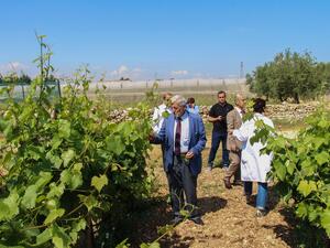 Palestinian Agriculture Minister Sufian Sultan (Twitter)