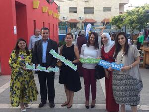 Souq Nemeh, the first market supported by UNDP Jordan (Twitter)