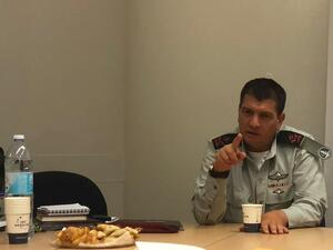 Maj. Gen. Aharon Haliva (R)  (Twitter)