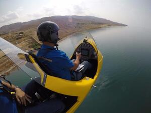 The Royal Aero Sports Club is flying you over the Dead Sea (Twitter)