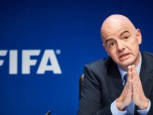 FIFA president Gianni Infantino  (Twitter)