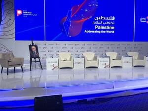 Murdered journalist Jamal Khashoggi was scheduled to speak today at Palestine International Forum’s Panel 2 (Twitter)