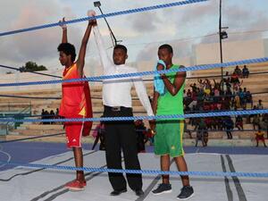 Somalia holds first boxing competition since civil war  (Twitter)