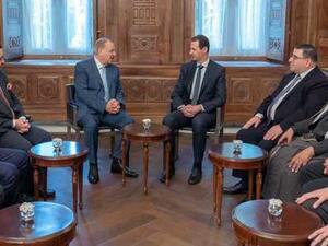 Al-Ahed’s Sit-Down with the Jordanian Delegation in Syria, Assad Sends a Message to the King (Twitter)