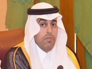 Arab Parliament Speaker Mishaal bin Fahm Al-Salami (Twitter)