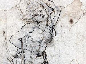 Lost drawing by Leonardo Da Vinci  (Twitter)