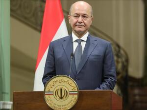 Iraqi President Barham Salih (Twitter)