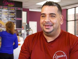Yassin Terou, the owner of Yassin’s Falafel House in Knoxville (Twitter)