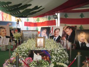 Prime Minister Rafik Hariri memorial (Twitter)