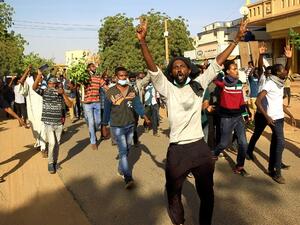 Protests in Sudan (Twitter)