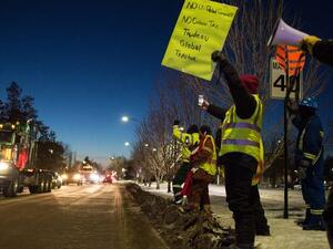 Yellow Vest protest (Twitter)
