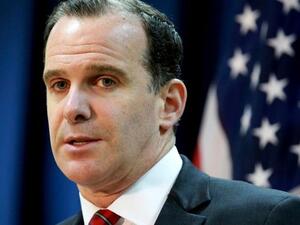 Brett McGurk, the US envoy for the global coalition to counter ISIS (Twitter)