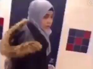 A Syrian girl Şeyma was hospitalized in the toilet of a high school in the United States (Twitter)