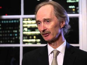 Successor, veteran Norwegian ambassador Geir Pederson (Twitter)