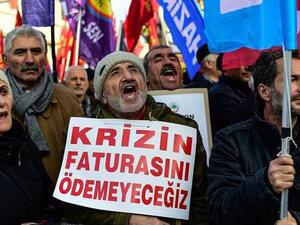 Protesters took to the streets in Istanbul (Twitter)