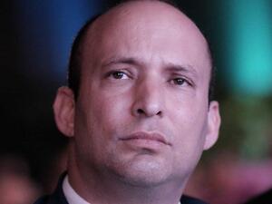 Naftali Bennett, head of the right-wing Jewish Home party (Twitter)