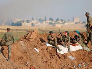 Kurdish militants (Twitter)