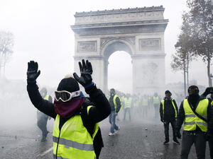 'Yellow Vest' Protest (Shutterstock)