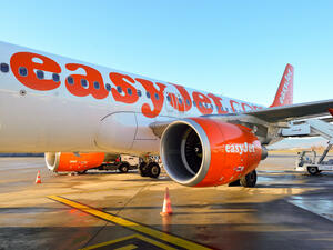 EasyJet flight (Shutterstock)