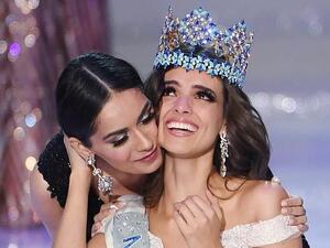 Miss Mexico Vanessa Ponce de Leon was crowned Miss World by last year's winner, Manushi Chhillar of India. The colourful ceremony included US group Sister Sledge performing their 1979 disco anthem We Are Family (AFP)