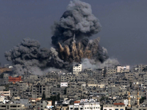 القصفف استهدف موقع عسقلان التابع للمقاومة الفلسطينية