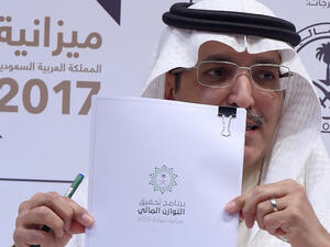Saudi Finance Minister Mohammed Al-Jadaan during a press conference in Riyadh on December 22, 2016, to announce the country's national budget for 2017. (AFP) Saudi Finance Minister Mohammed Al-Jadaan during a press conference in Riyadh on December 22, 2016, to announce the country's national budget for 2017. (AFP)