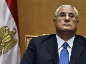 المستشار عدلي منصور رئيساً للمحكمة الدستورية ومن ثم رئيسا لمصر. 
