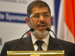 الرئيس المصري محمد مرسي. 