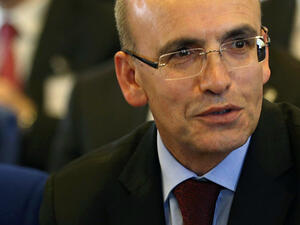 Turkey's Deputy Prime Minister Mehmet Simsek wants Turks to vote 'Yes' for the sake of the economy. (AFP/Adem Altan) Turkey's Deputy Prime Minister Mehmet Simsek wants Turks to vote 'Yes' for the sake of the economy. (AFP/Adem Altan)